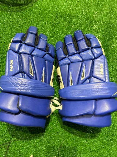Used Position Nike Vapor Lacrosse Gloves 12"