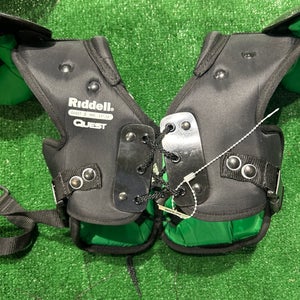 Used Small Riddell  quest Shoulder Pads