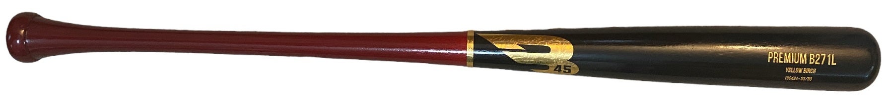 B-45 B271L Premium Larger 2.495 inch Barrel Balanced 33 inch Wood Bat ...