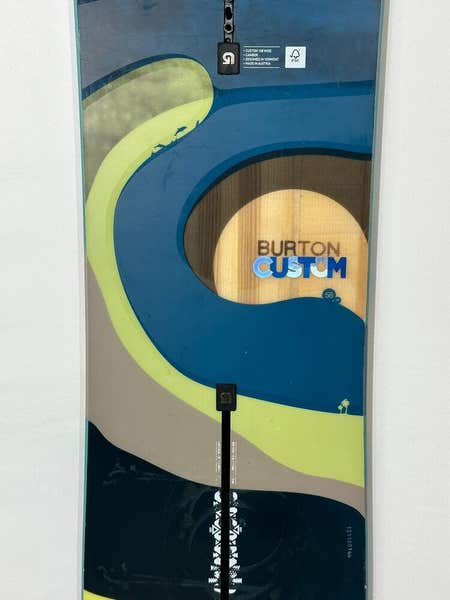 158 WIDE Burton Custom Camber Mens Snowboard #270 | SidelineSwap