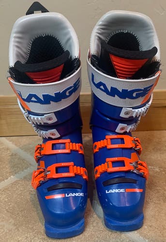Used Lange Racing World Cup Ski Boots With Lace Up World Cup Liners