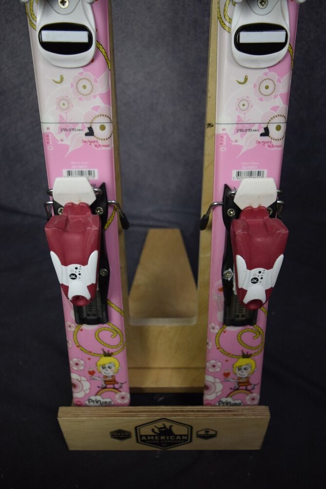 ROSSIGNOL PRINCESS JUNIOR SKIS SIZE 93 CM WITH ROSSIGNOL BINDINGS