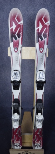 K2  INDY JSL 12 JUNIOR SKIS SIZE 112 CM WITH MARKER BINDINGS