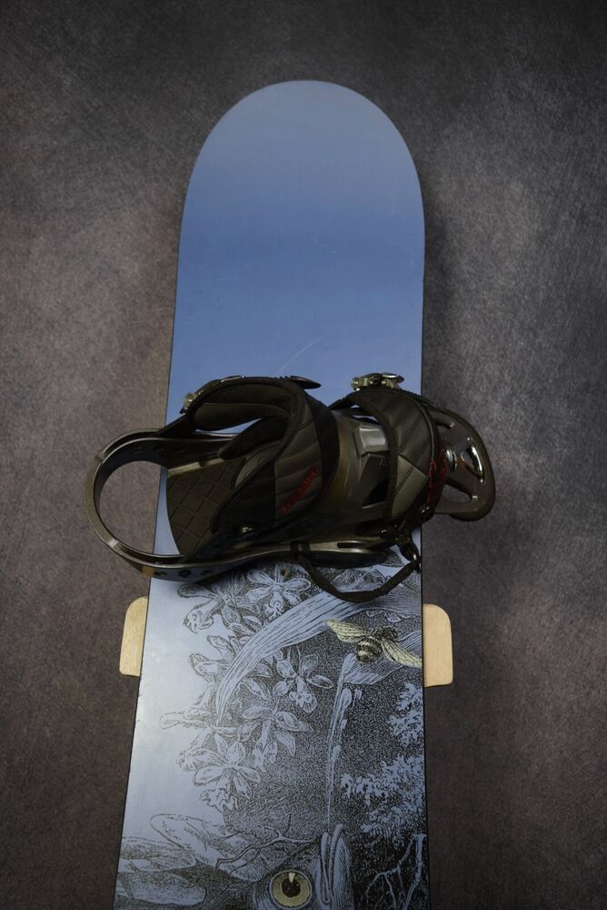 BURTON A. 55 SNOWBOARD SIZE 155 CM WITH BURTON size LAREGE