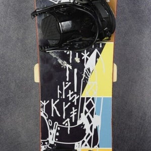 HEAD COURSE LGCY FLACKA SNOWBOARD SIZE 158 CM WIDE WITH NEW PICCO LARGE BINDINGS