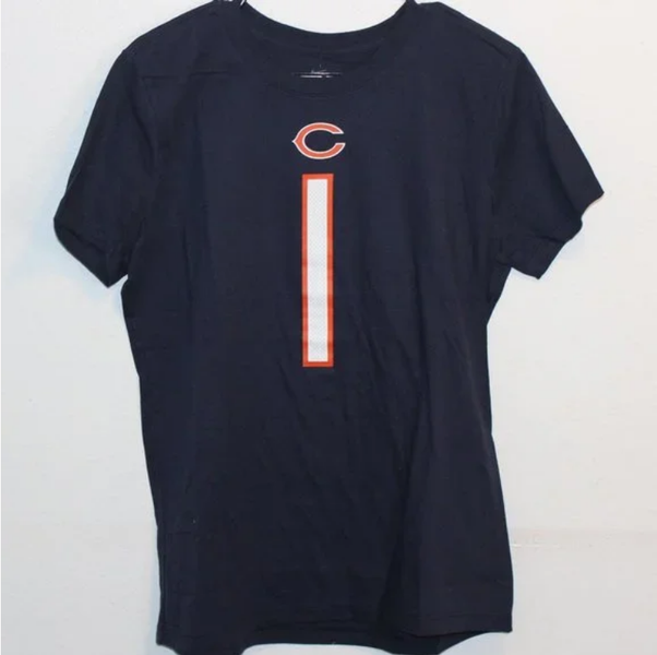 Nike Women's Nike Justin Fields Navy Chicago Bears Game Jersey