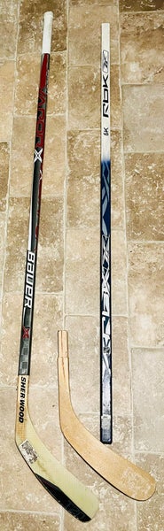 Pro Stock Bauer Vapor Shaft ABS BLADE BONUS SHAFT AND BLADE