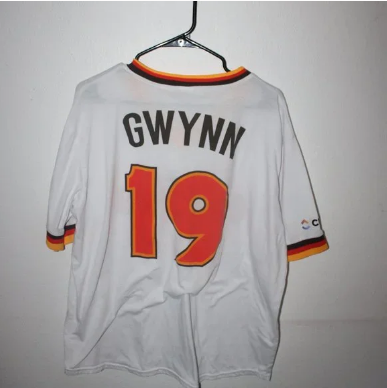 Tony Gwynn 1984 San Diego Padres Throwback Men's Jersey Shirt