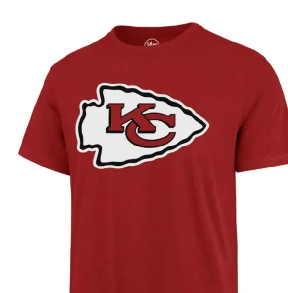 47 Brand Kansas City Chiefs Vintage T-Shirt - Men's T-Shirts in Grey