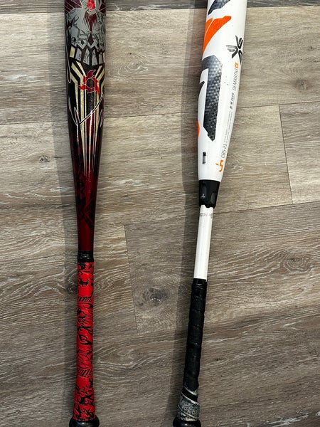 2 For price Of 1 - Used USSSA Certified DeMarini (-5) 25 oz 30" CF Zen Bat