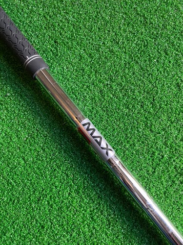KBS max 85 stiff flex 6 iron shaft with taylormade grip