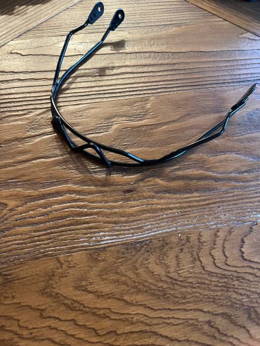 Used Shred Black Chin/face Guard (for Hard Ear Helmet)