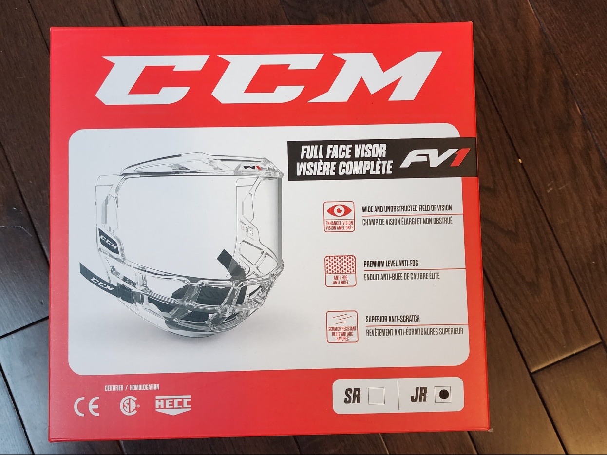New CCM FV1 Full Face Visor/Shield (Junior)