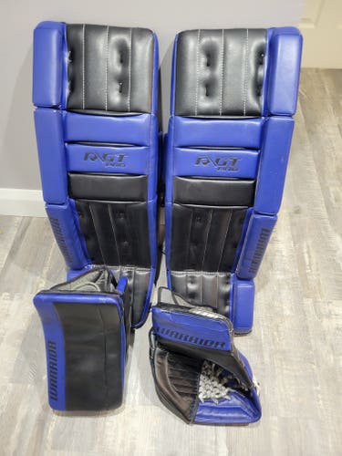 Used 34" Warrior Regular Ritual GT Goalie Full Set Pro Stock