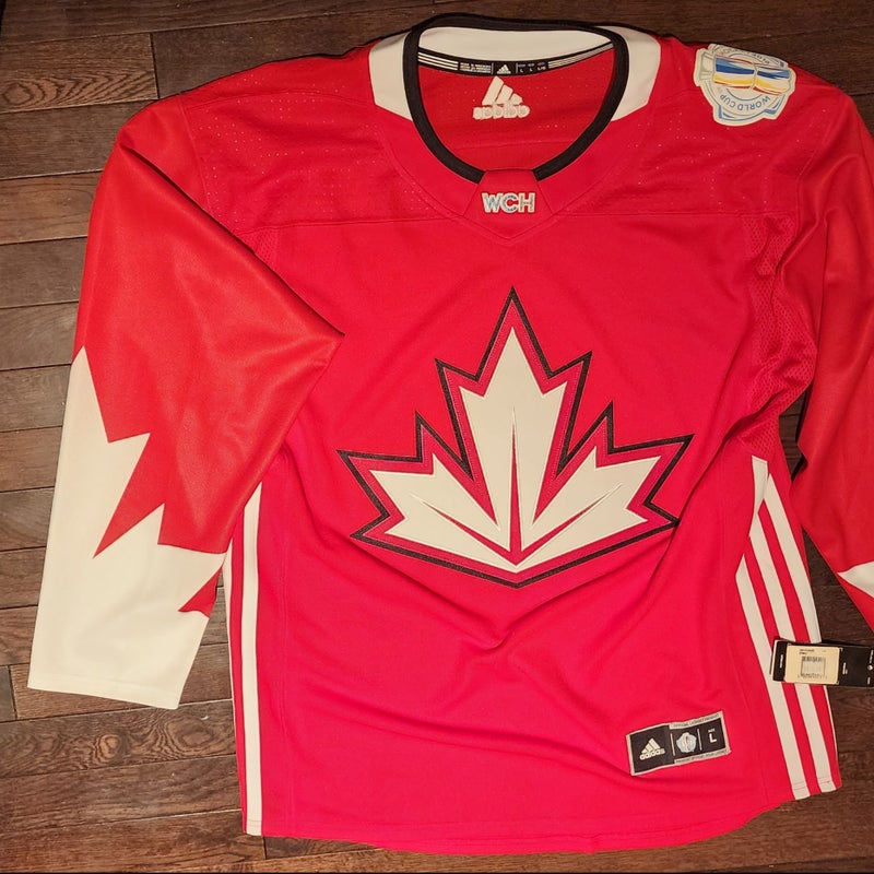 Vintage Nike Team Canada Hockey Jersey / Mens Large / Red 