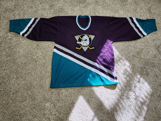 XL Men's Anaheim Mighty Ducks CCM Jersey