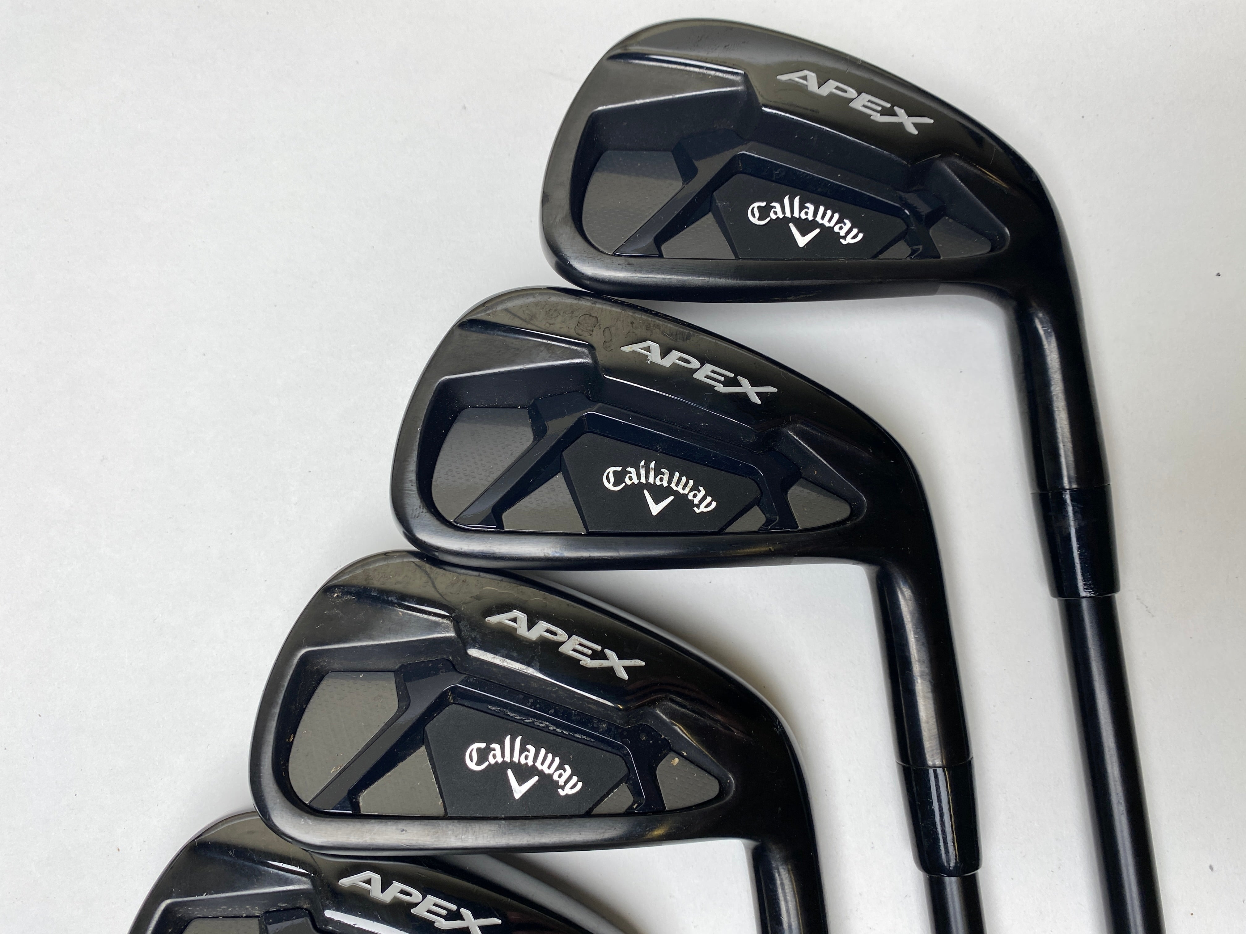 Callaway Apex 21 Black Iron Set 5-PW True Temper Elevate MPH Stiff  display picture 1