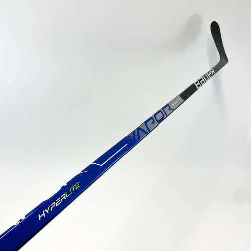 Repaired Left Handed Blue Bauer Hyperlite | 77 Flex | P28 Curve | Grip | #E239