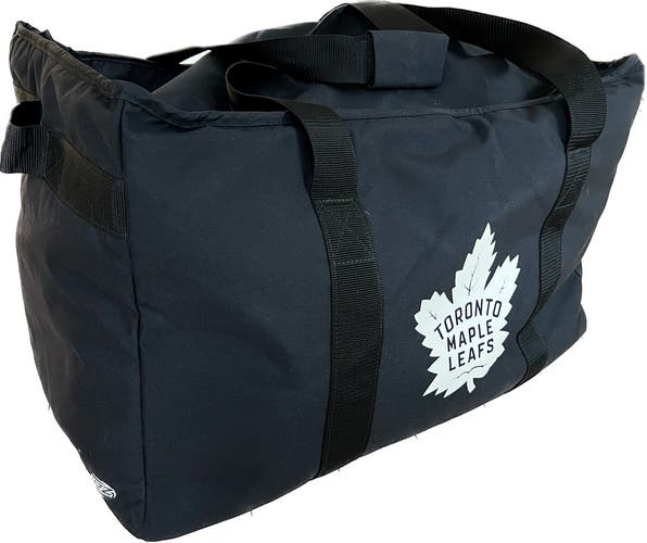 Custom Black Padded JRZ Toronto Maple Leafs NHL Pro Stock Hockey Team Equipment Travel Bag