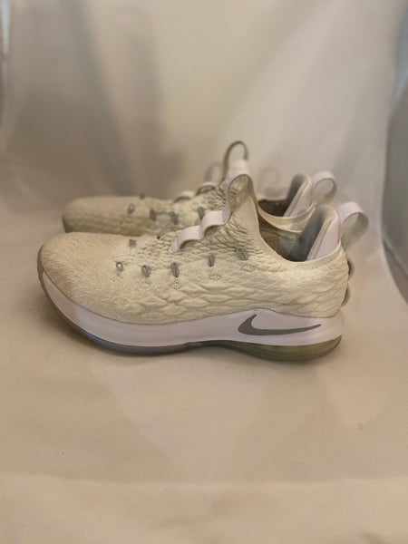 Nike Lebron 15 White Metallic! | Sidelineswap