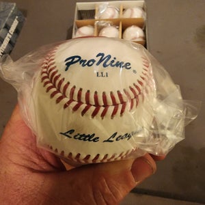 New LL1 Baseballs 9 Pack