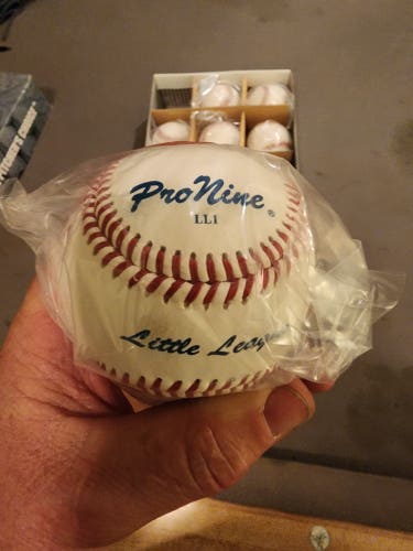 New LL1 Baseballs 9 Pack