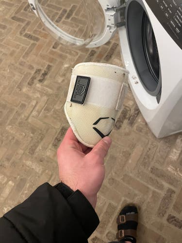 White Used Senior EvoShield Elbow Protection