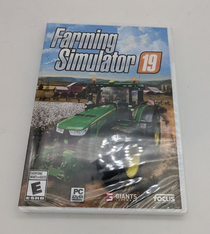 Farming Simulator 19 (PC DVD-Rom, 2018) Learning Game - Factory Sealed - Farm
