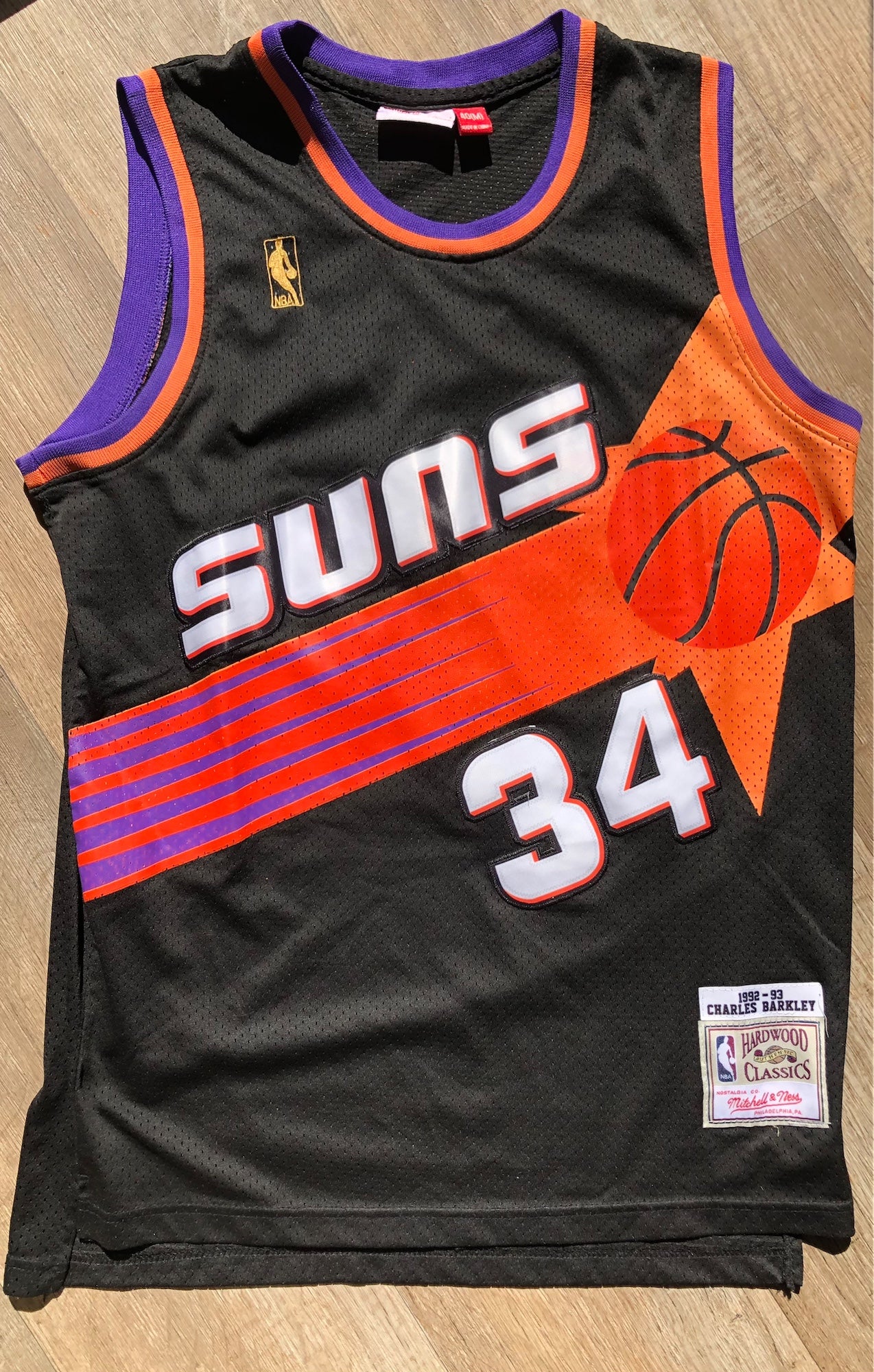 Phoenix Suns Fast Break Black Charles Barkley Jersey - Statement