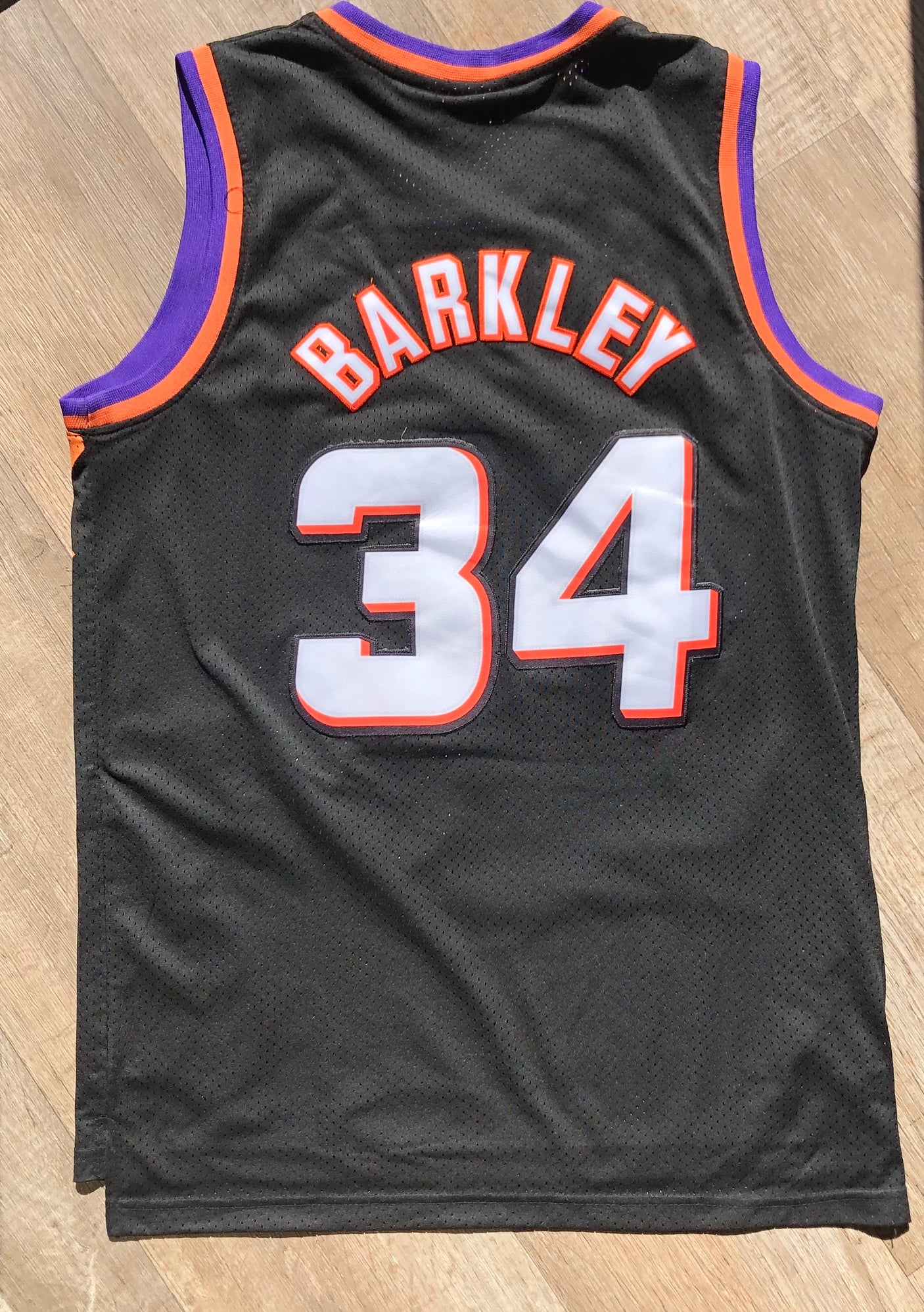 Charles Barkley Mitchell & Ness Phoenix Suns 1992-93 Black Jersey - Super  AAA