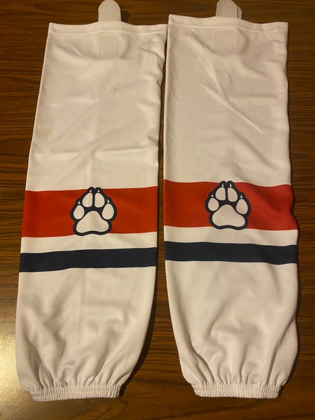 Dog Paw Themed Adult 31” Ice Hockey Socks New