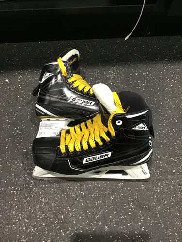 Used Bauer Supreme S190 Senior 8 Goalie Skates