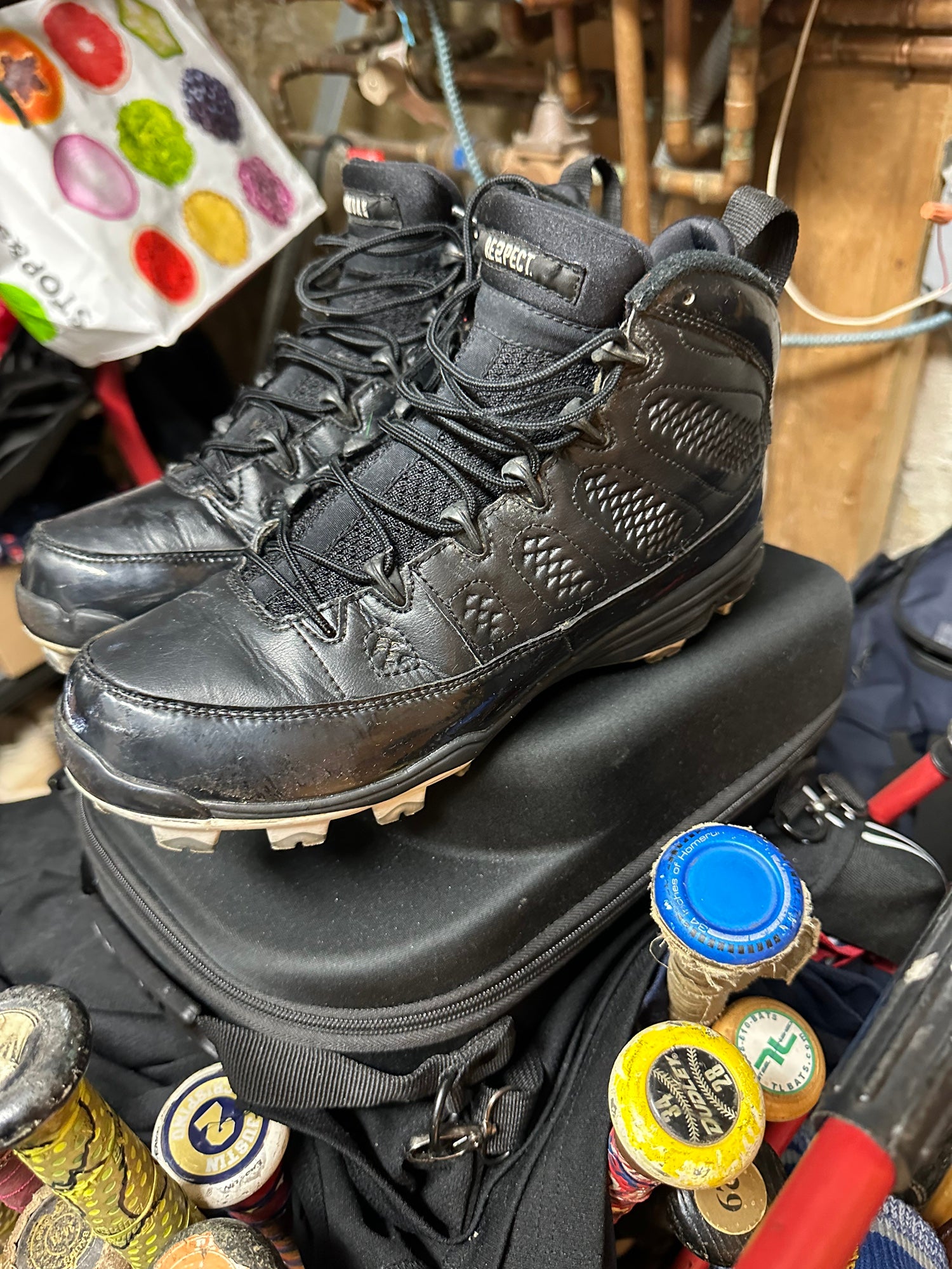 Jordan 9 IX Molded cleats Jordan 9 IX Black Men main image 2