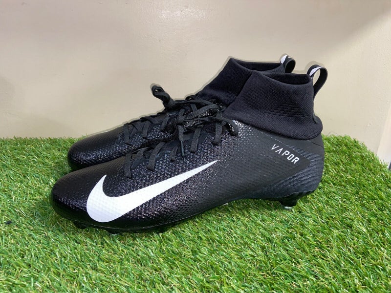 Nike Vapor Untouchable Pro 3 D Football Cleats Black AO3022-010 Men's 13.5 NEW