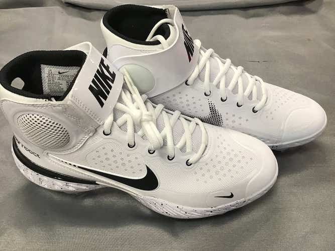 Used Nike Alpha Huarache Elite 3 Senior 7.5 Metal Baseball And Softball Cleats