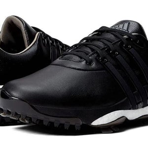 Adidas Tour 360 22 Leather Golf Shoes GZ3158 BLACK Size 8 Medium D New #86103
