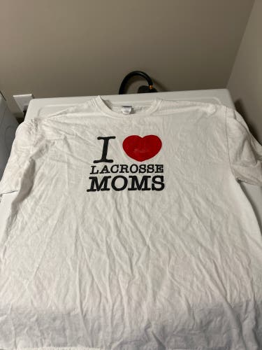 XL - I LOVE LACROSSE MOMS TEE