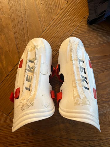 Shin Guards Used Medium/Large Leki Shin Guard