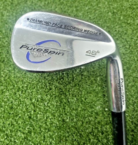 PureSpin Tungsten Sole Gap Wedge 48*  /  RH  /  Ladies Graphite ~35.5"  / jd3762