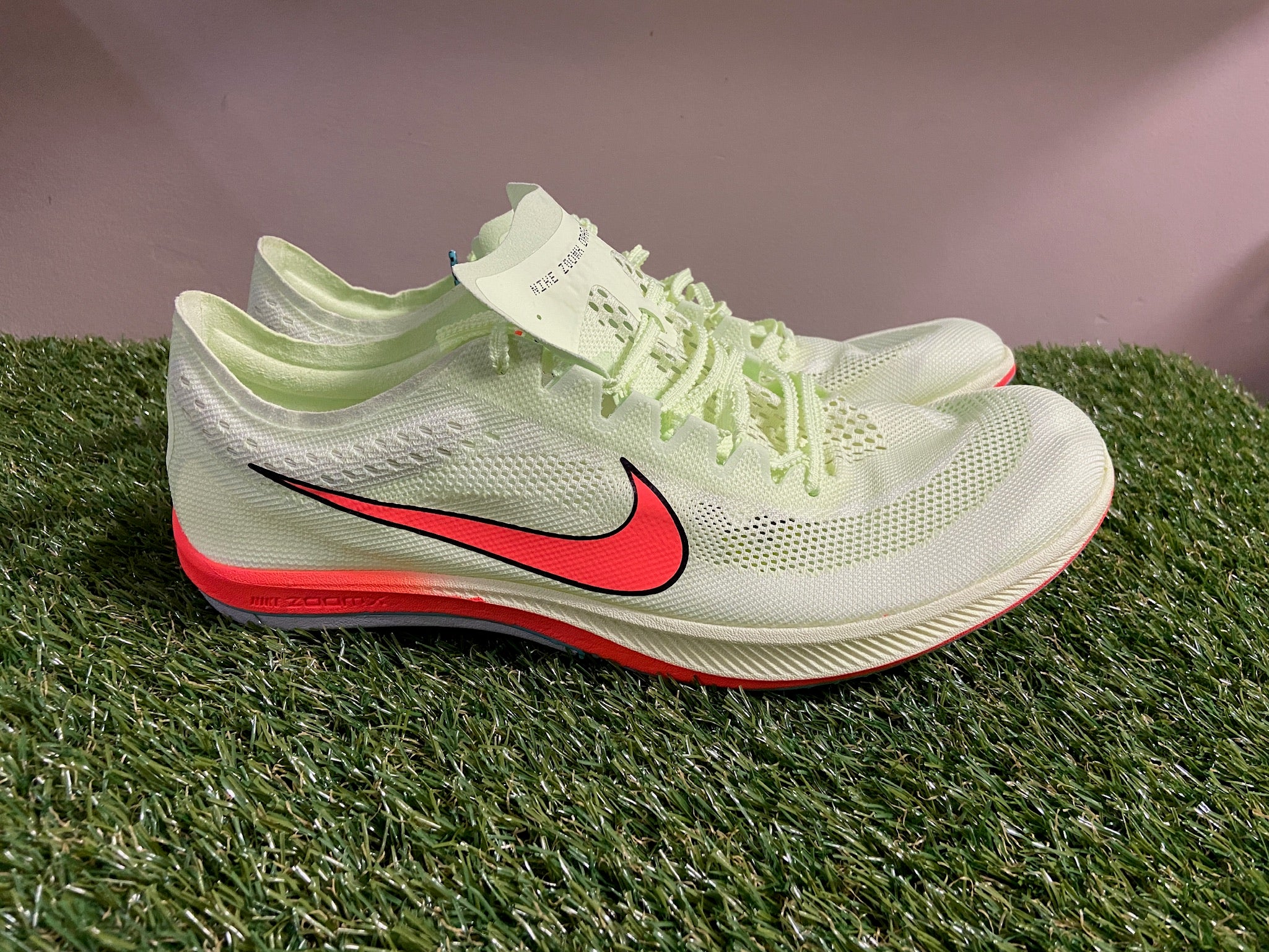Nike Air Zoom LJ Elite Track Spikes Shoes Barely Volt CT0079-700 Men\'s NEW Metallic Nike Lj Elite Nike Air Zoom LJ Elite Long Jump  main image 3