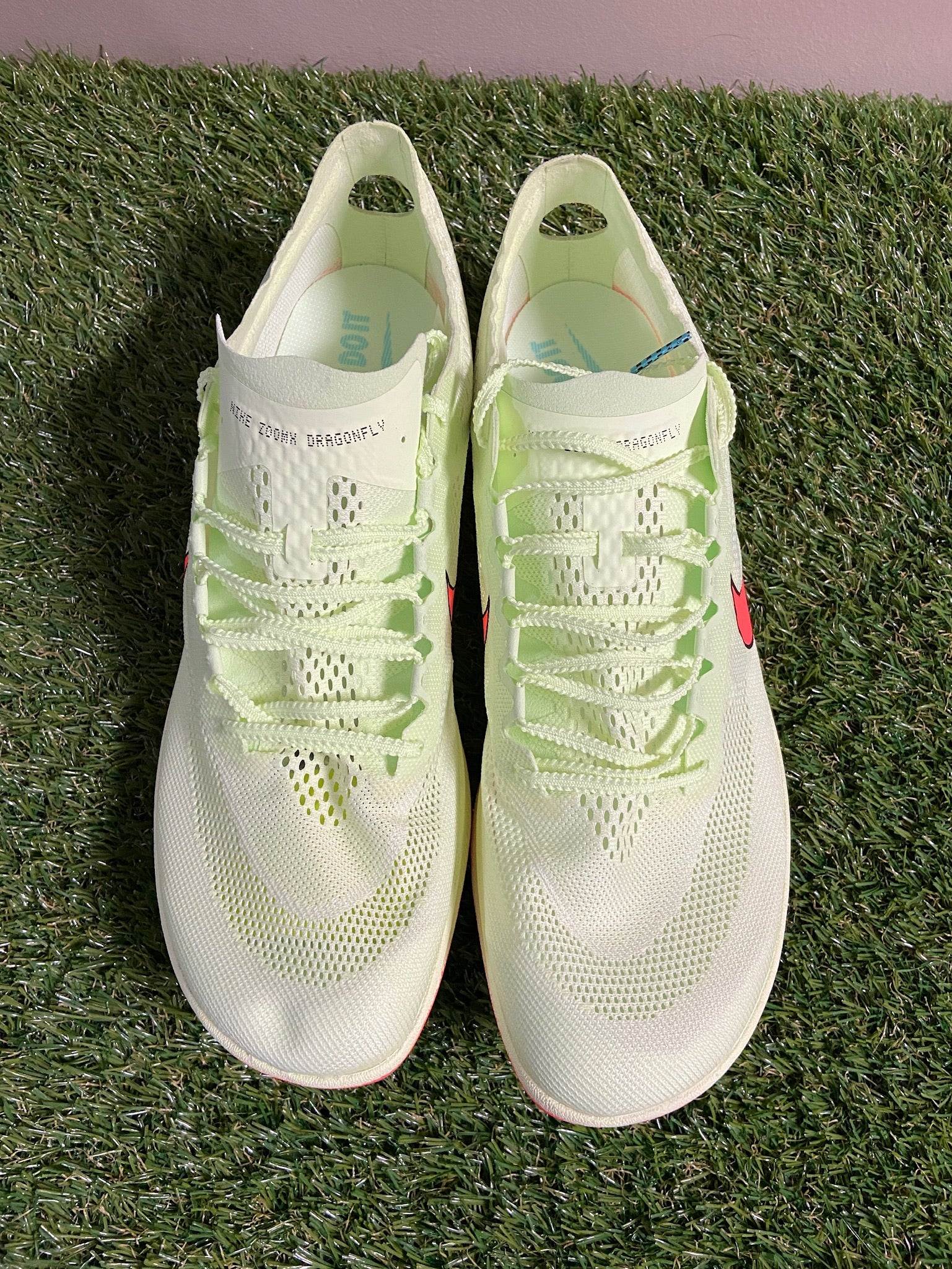 Nike Zoomx Dragonfly Track Spikes Barely Volt Green CV0400-700 Men\'s Size 13 Nike Zoomx Dragonfly Track Spikes Barely Volt Green CV0400  main image 3