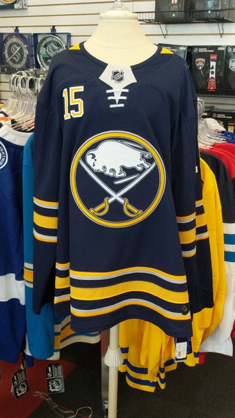 Dave & Adam's Buffalo - NEW: #sabres 50th anniversary jerseys are now  IN❗️These look even better in person.🔥 Stop in now to get your authentic  Adidas Jersey! #50thanniversary #gold #letsgobuffalo