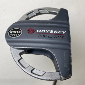 Odyssey White Steel 2-Ball SRT Putter 35" Mens RH