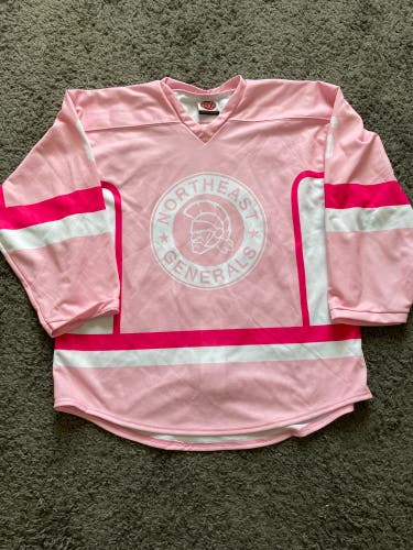 Northeast Generals Breast Cancer Awareness Hockey Jersey