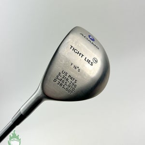 New LEFT HAND Adams Idea Tight Lies Fairway 16* Wood Firm Graphite Golf Club