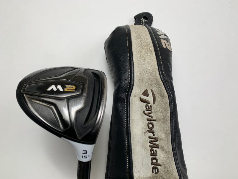 Taylormade M2 3 Fairway Wood 15* REAX 65g Regular Graphite RH HC Midsize Grip