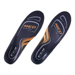 New 2 Pair Pack CCM Arch Support Med Profile Insole 6-7.5 Skate Size