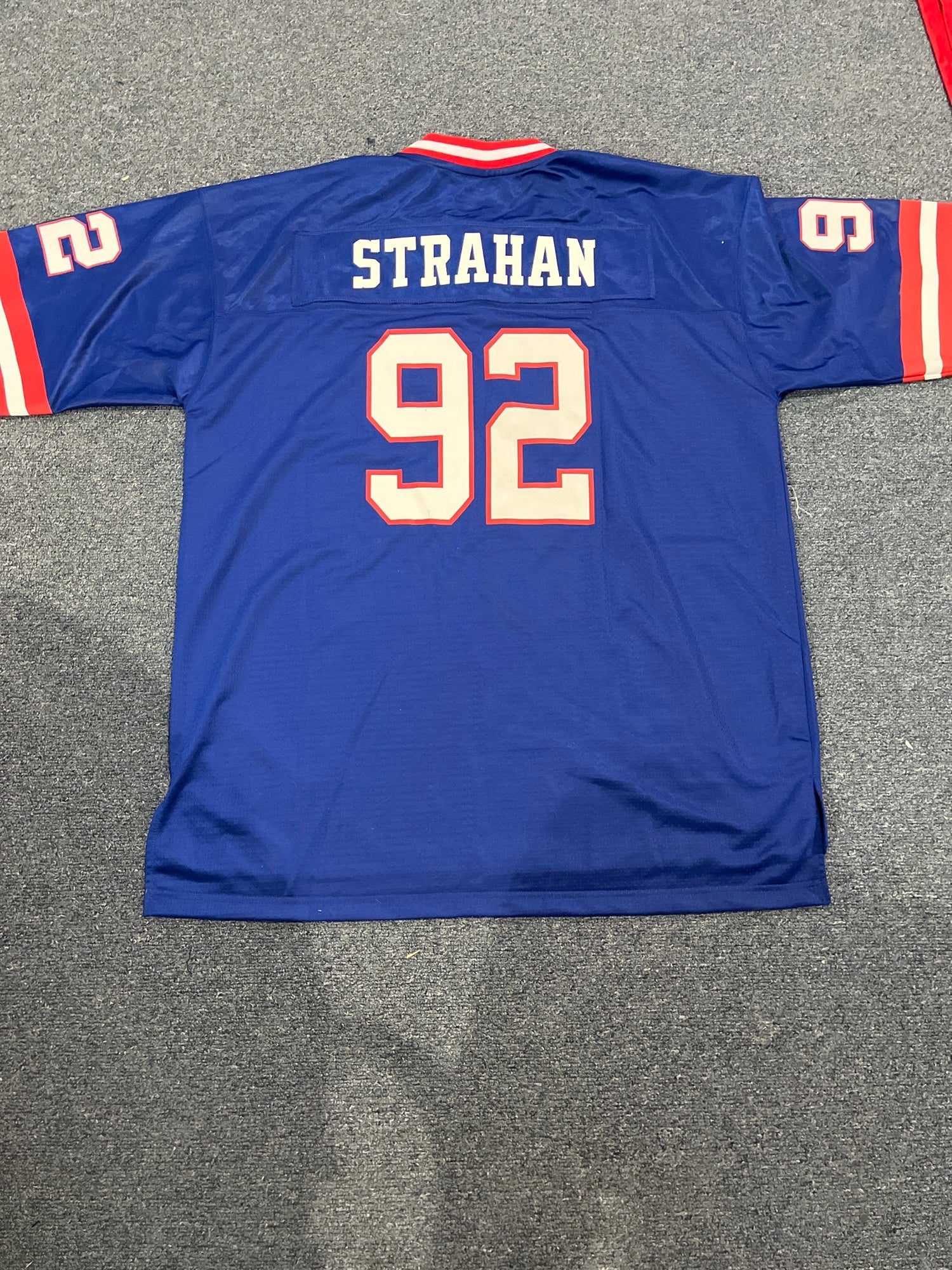 Vintage Champion New York Giants Michael Strahan Jersey Size XL 90's NFL