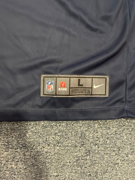 New Blue Nike Dallas Cowboys On Field Apparel Jersey Large Elliott |  SidelineSwap