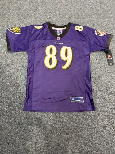 New Purple NFL Pro Line Baltimore Ravens Jersey Andrews Youth Large